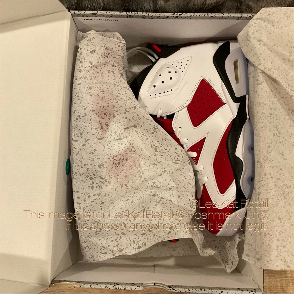 Air Jordan 6 Retro Carmine (2021) - Picture 8 of 11